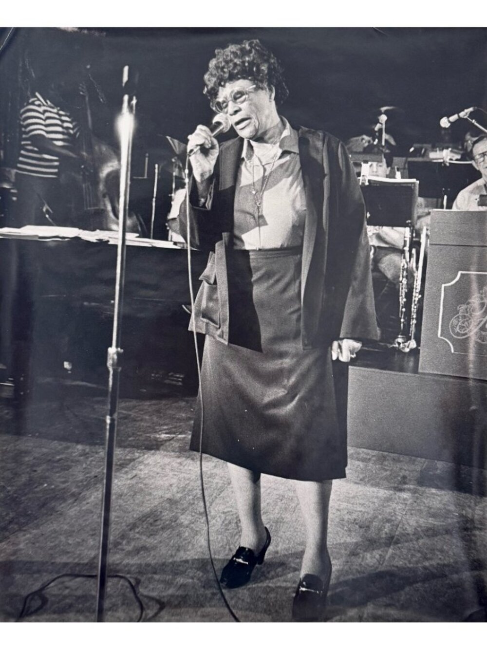 Ella Fitzgerald 1980 Original New Orleans Large 19x23" Photograph Harold Baquet